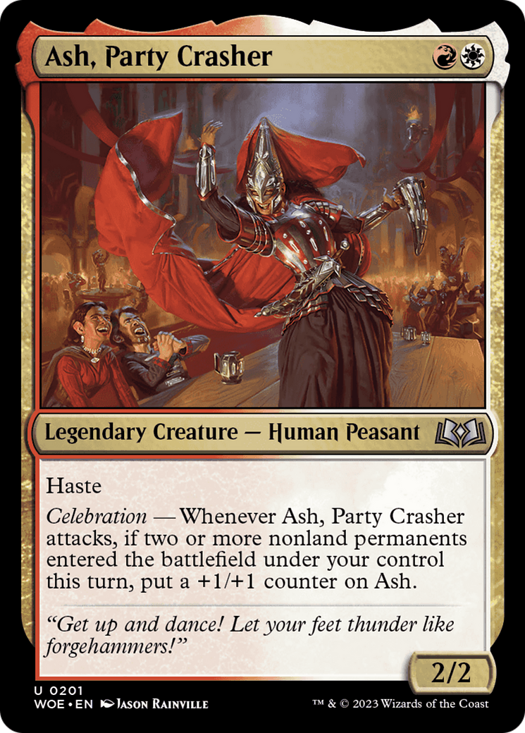 Ash, Party Crasher [Wilds of Eldraine] | Galactic Gamez