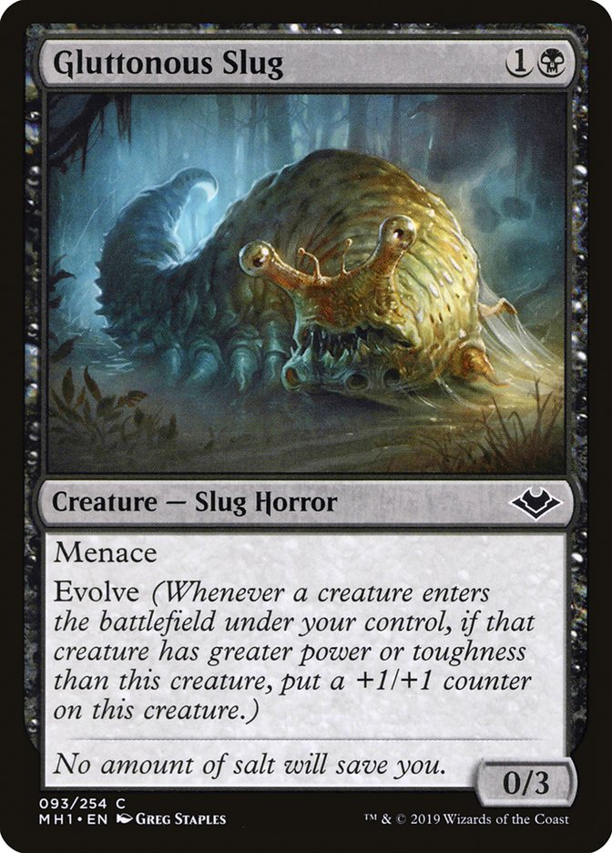 Gluttonous Slug [Modern Horizons] | Galactic Gamez