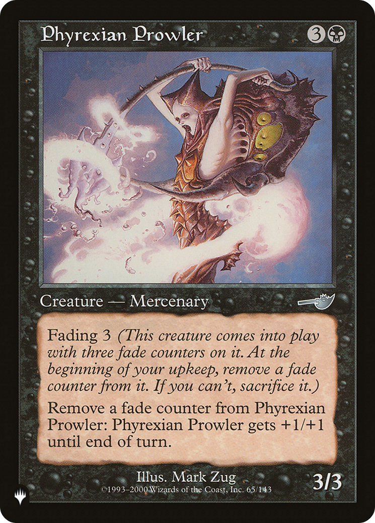 Phyrexian Prowler [The List] | Galactic Gamez