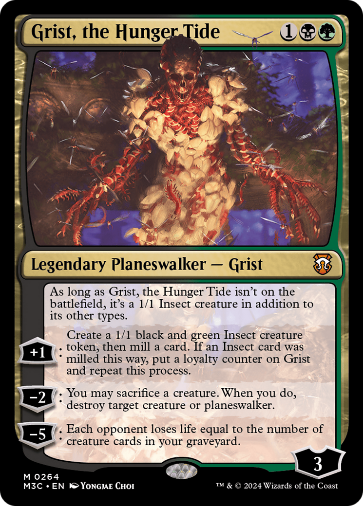 Grist, the Hunger Tide [Modern Horizons 3 Commander] | Galactic Gamez