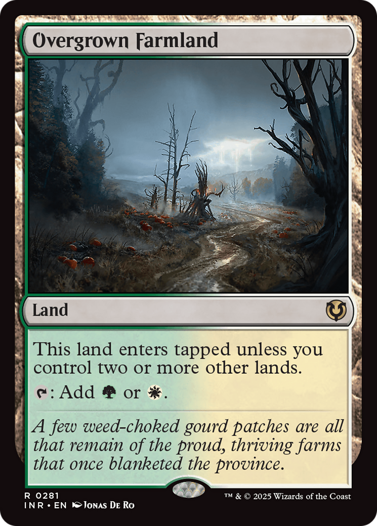 Overgrown Farmland [Innistrad Remastered] | Galactic Gamez