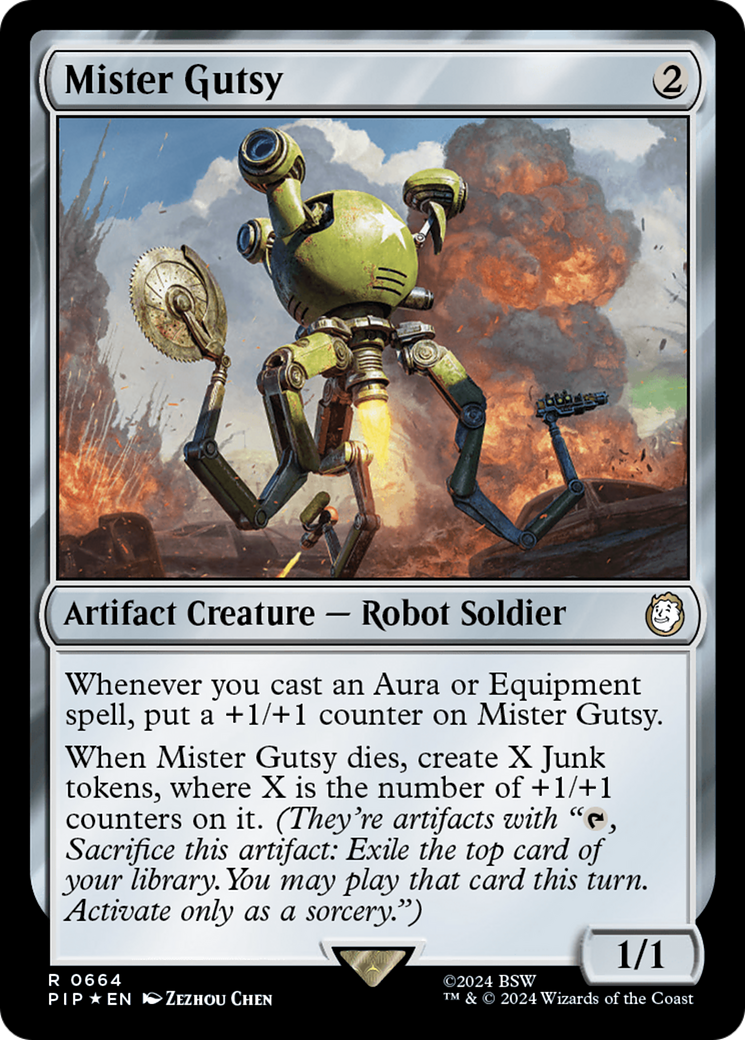 Mister Gutsy (Surge Foil) [Fallout] | Galactic Gamez