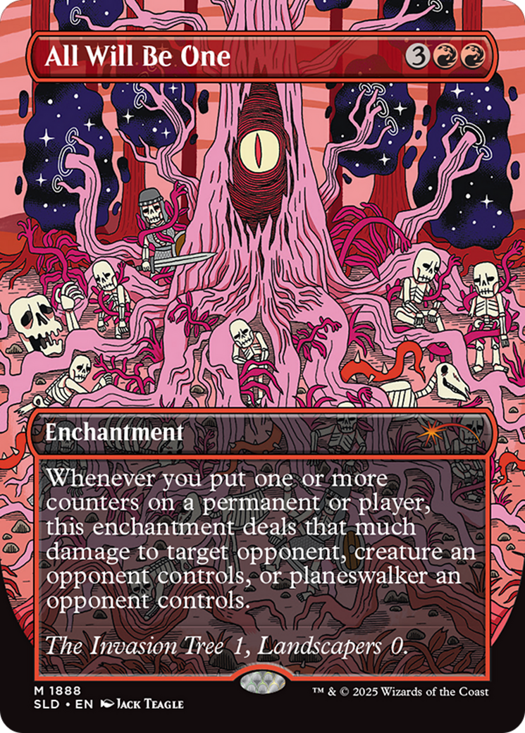 All Will Be One (Rainbow Foil) [Secret Lair Drop Series] | Galactic Gamez