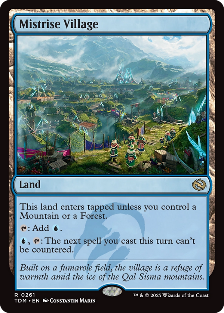 Mistrise Village [Tarkir: Dragonstorm] | Galactic Gamez