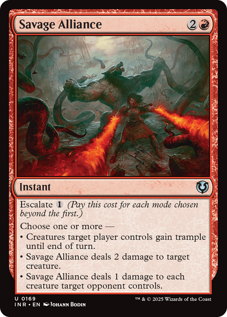 Savage Alliance [Innistrad Remastered] | Galactic Gamez