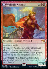 Volatile Arsonist // Dire-Strain Anarchist [Innistrad: Crimson Vow Prerelease Promos] | Galactic Gamez