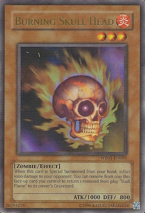 Burning Skull Head [WB01-EN003] Ultra Rare | Galactic Gamez