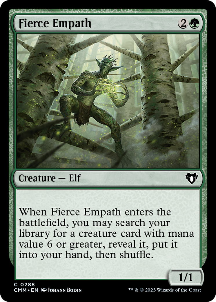 Fierce Empath [Commander Masters] | Galactic Gamez