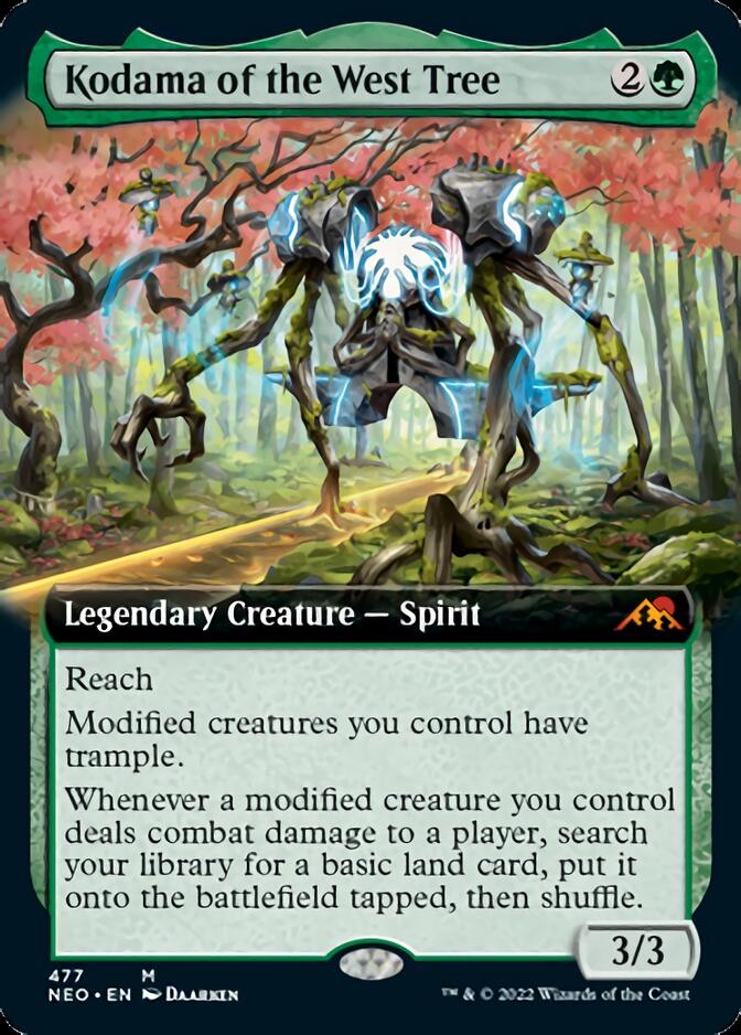 Kodama of the West Tree (Extended Art) [Kamigawa: Neon Dynasty] | Galactic Gamez