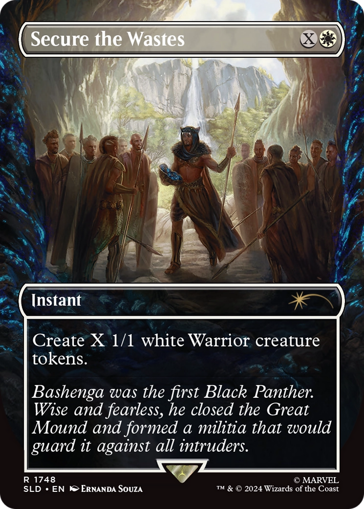 Secure the Wastes (Rainbow Foil) [Secret Lair Drop Series] | Galactic Gamez