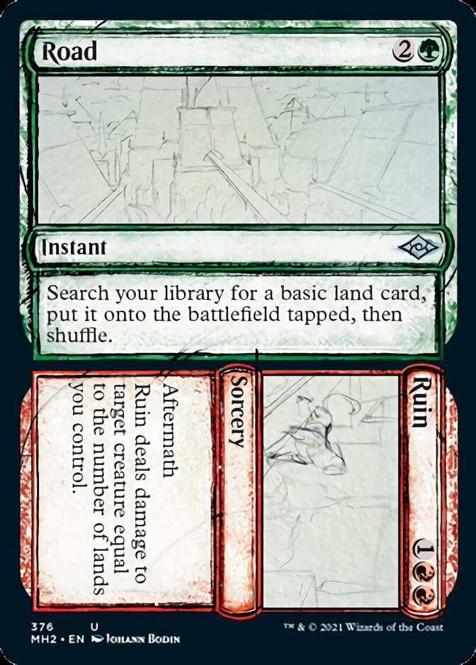 Road // Ruin (Sketch) [Modern Horizons 2] | Galactic Gamez