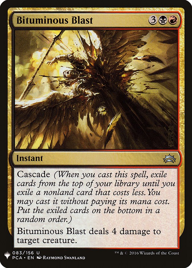 Bituminous Blast [Mystery Booster] | Galactic Gamez