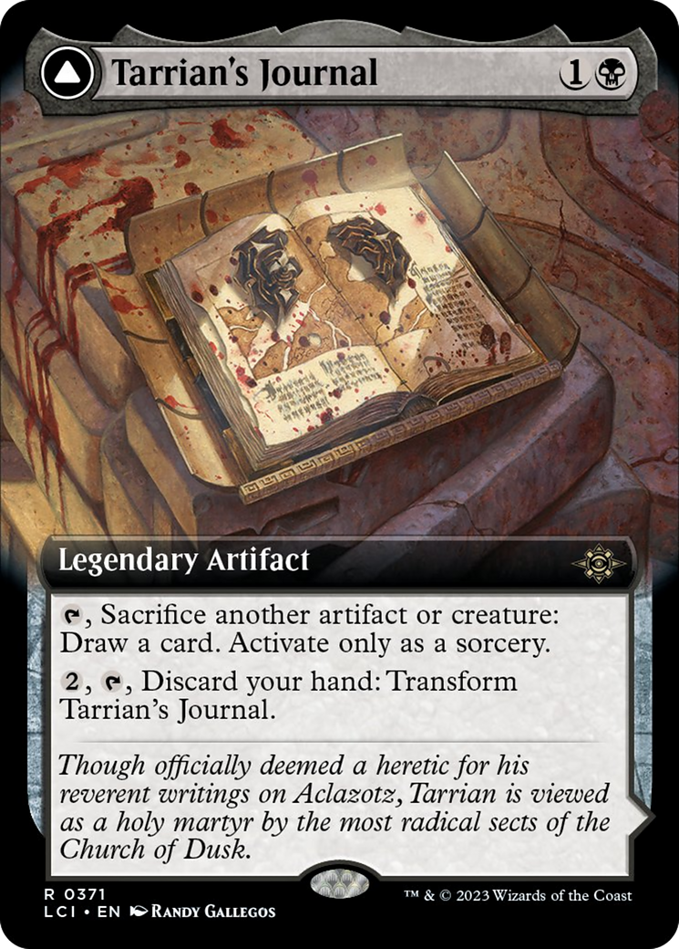 Tarrian's Journal // The Tomb of Aclazotz (Extended Art) [The Lost Caverns of Ixalan] | Galactic Gamez