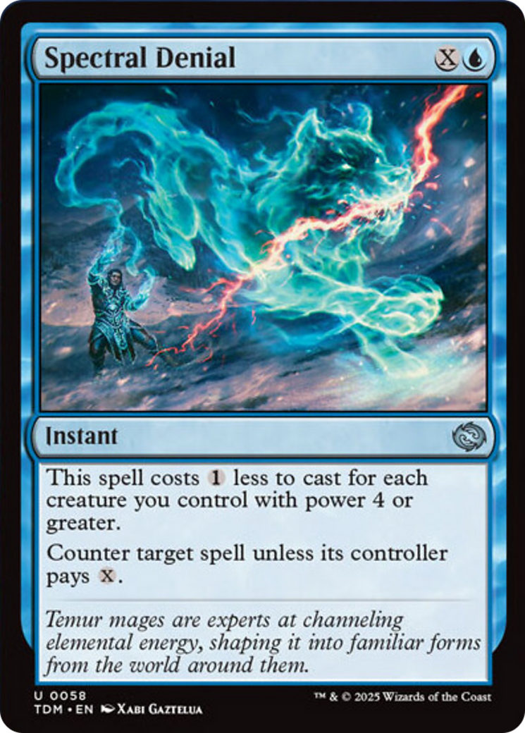 Spectral Denial [Tarkir: Dragonstorm] | Galactic Gamez