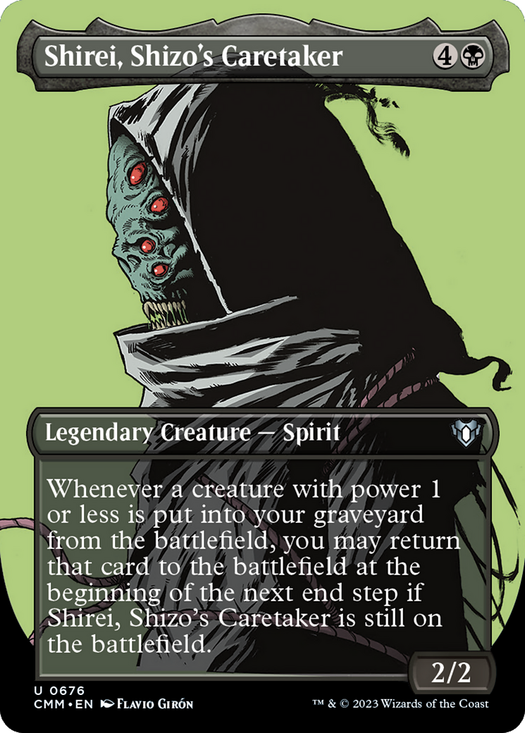 Shirei, Shizo's Caretaker (Borderless Profile) [Commander Masters] | Galactic Gamez