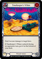 Timekeeper's Whim (Yellow) [EVR135] (Everfest)  1st Edition Rainbow Foil | Galactic Gamez