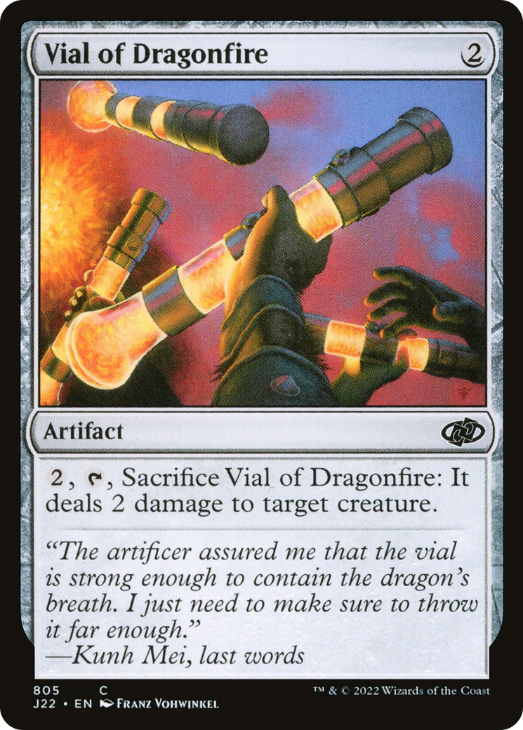 Vial of Dragonfire [Jumpstart 2022] | Galactic Gamez