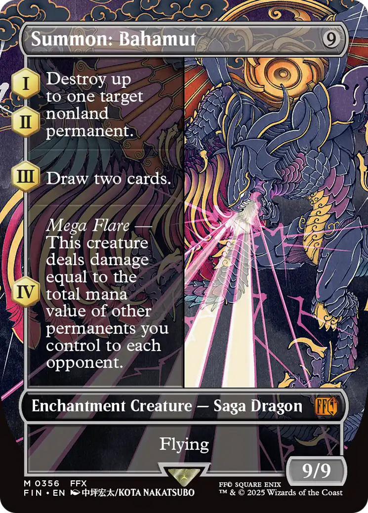 Summon: Bahamut (Borderless) [FINAL FANTASY] | Galactic Gamez