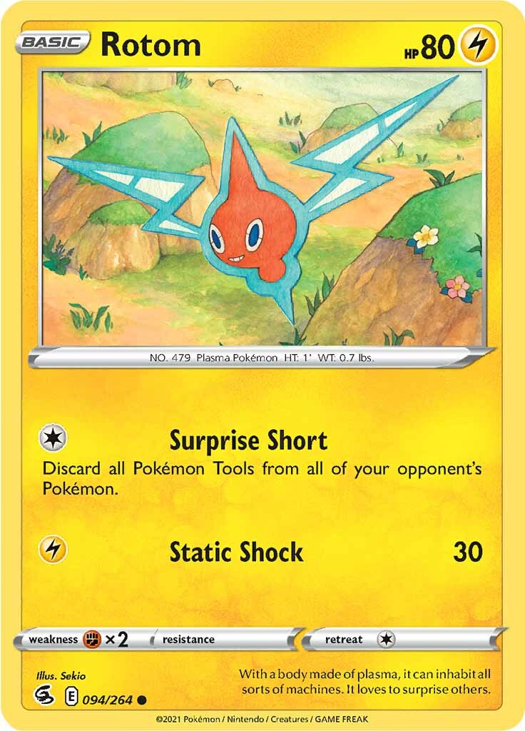 Rotom (094/264) [Sword & Shield: Fusion Strike] | Galactic Gamez