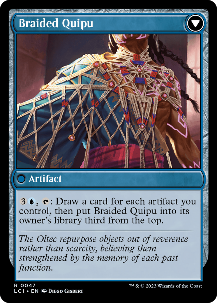 Braided Net // Braided Quipu [The Lost Caverns of Ixalan] | Galactic Gamez