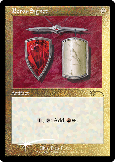Boros Signet (Retro) (Foil Etched) [Secret Lair Drop Series] | Galactic Gamez