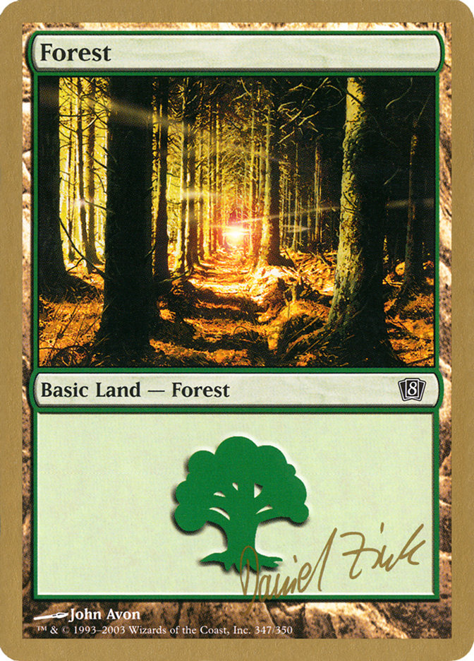 Forest (dz347) (Daniel Zink) [World Championship Decks 2003] | Galactic Gamez