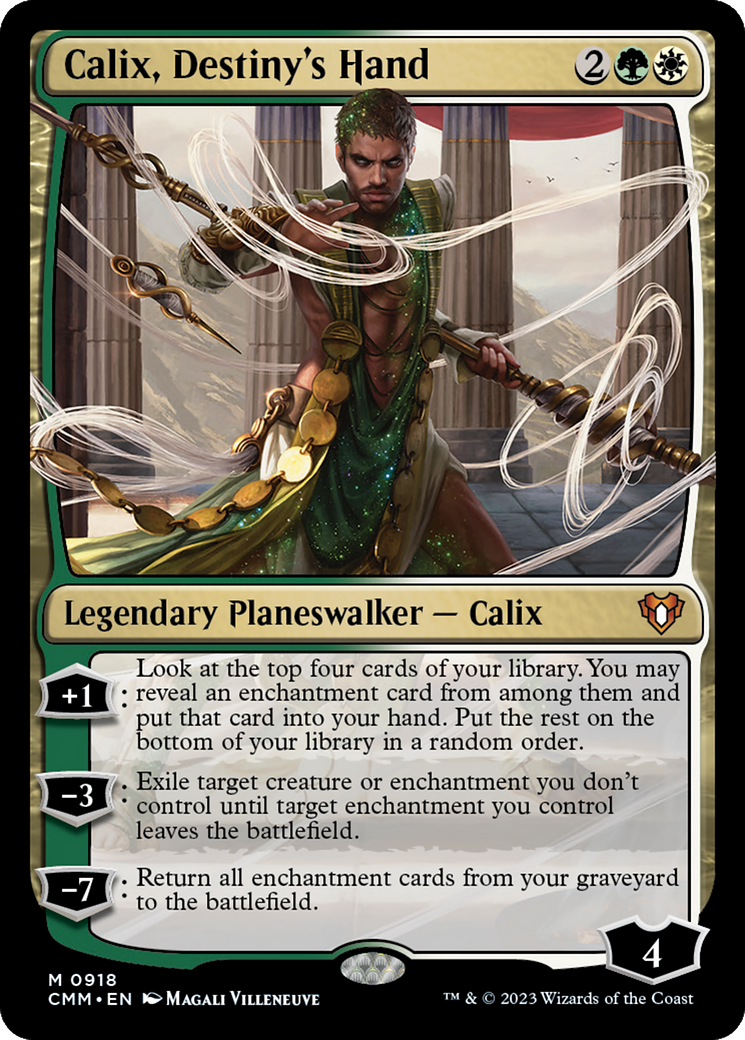 Calix, Destiny's Hand [Commander Masters] | Galactic Gamez