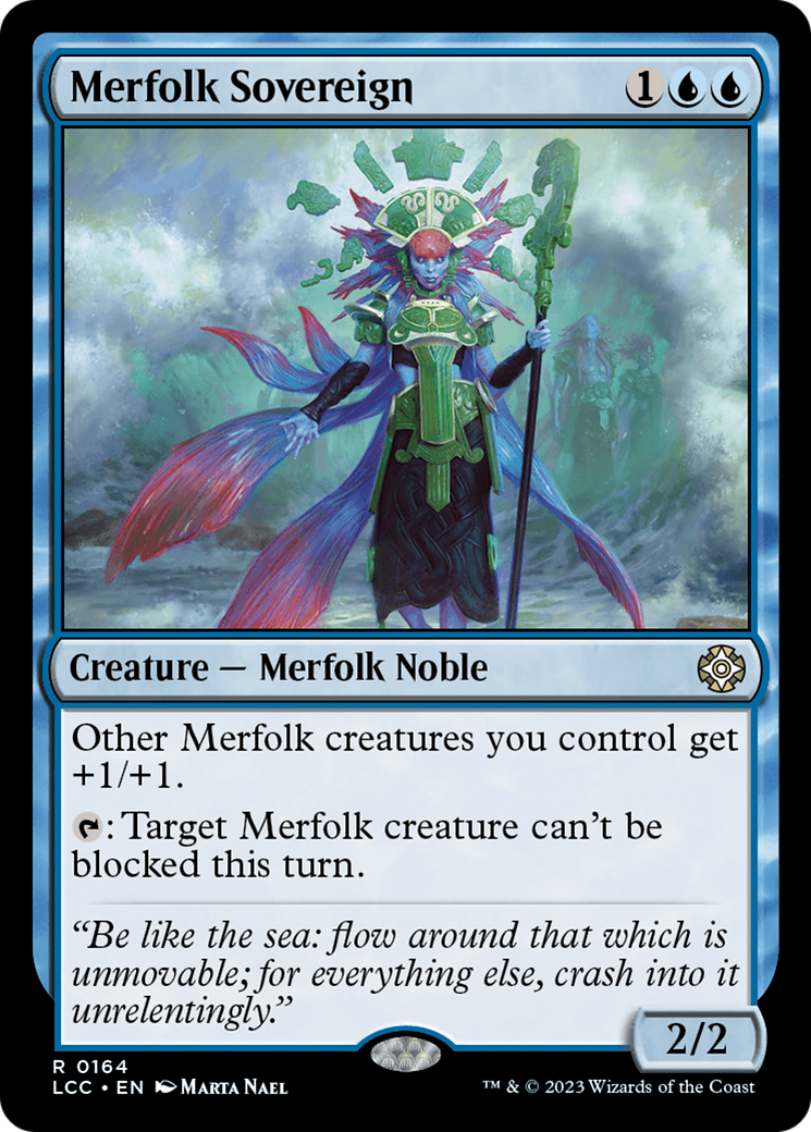 Merfolk Sovereign [The Lost Caverns of Ixalan Commander] | Galactic Gamez