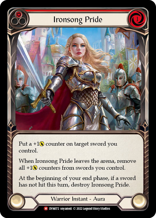 Ironsong Pride [DYN072] (Dynasty)  Rainbow Foil | Galactic Gamez