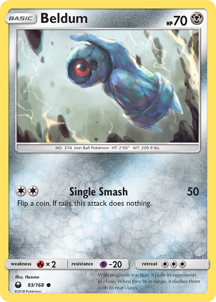 Beldum (93/168) [Sun & Moon: Celestial Storm] | Galactic Gamez
