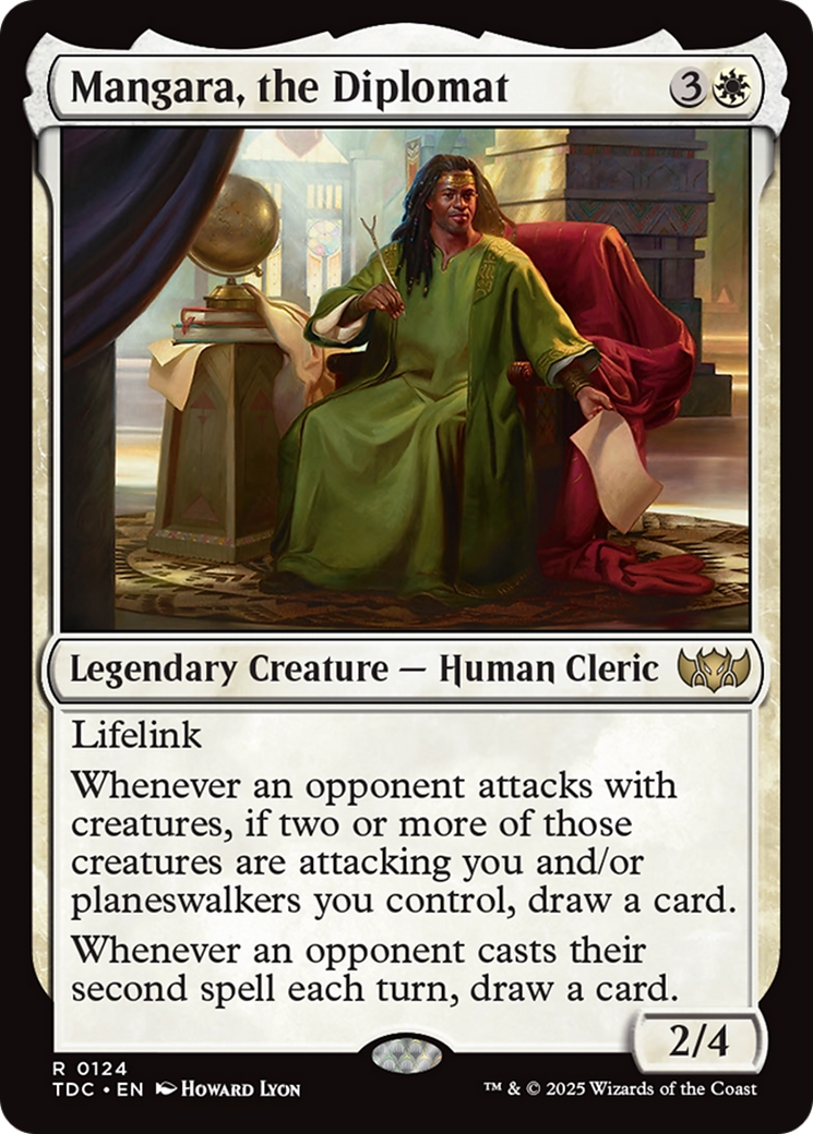 Mangara, the Diplomat [Tarkir: Dragonstorm Commander] | Galactic Gamez
