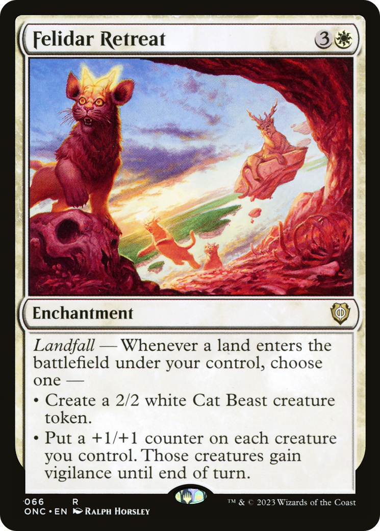 Felidar Retreat [Phyrexia: All Will Be One Commander] | Galactic Gamez