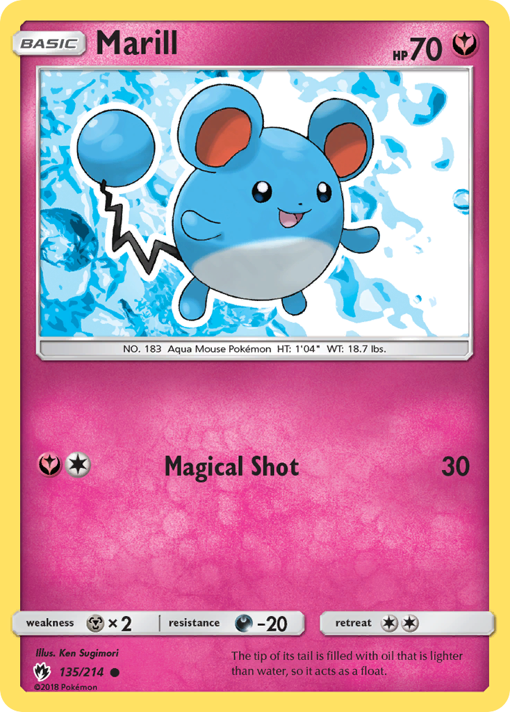 Marill (135/214) [Sun & Moon: Lost Thunder] | Galactic Gamez