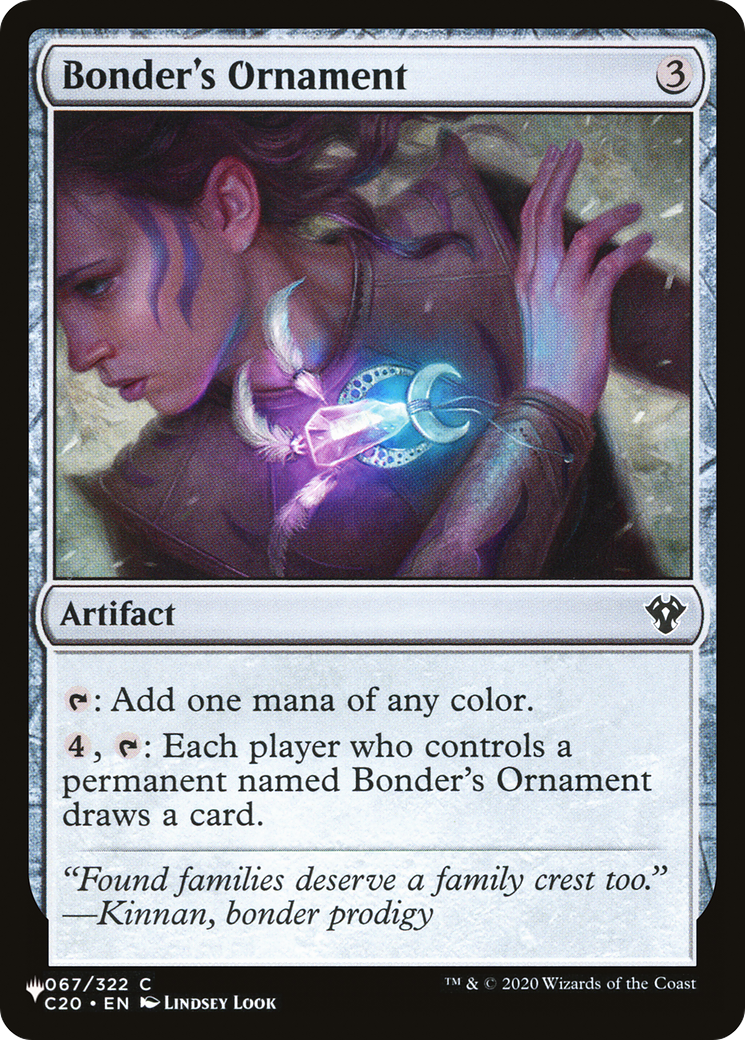 Bonder's Ornament [The List] | Galactic Gamez