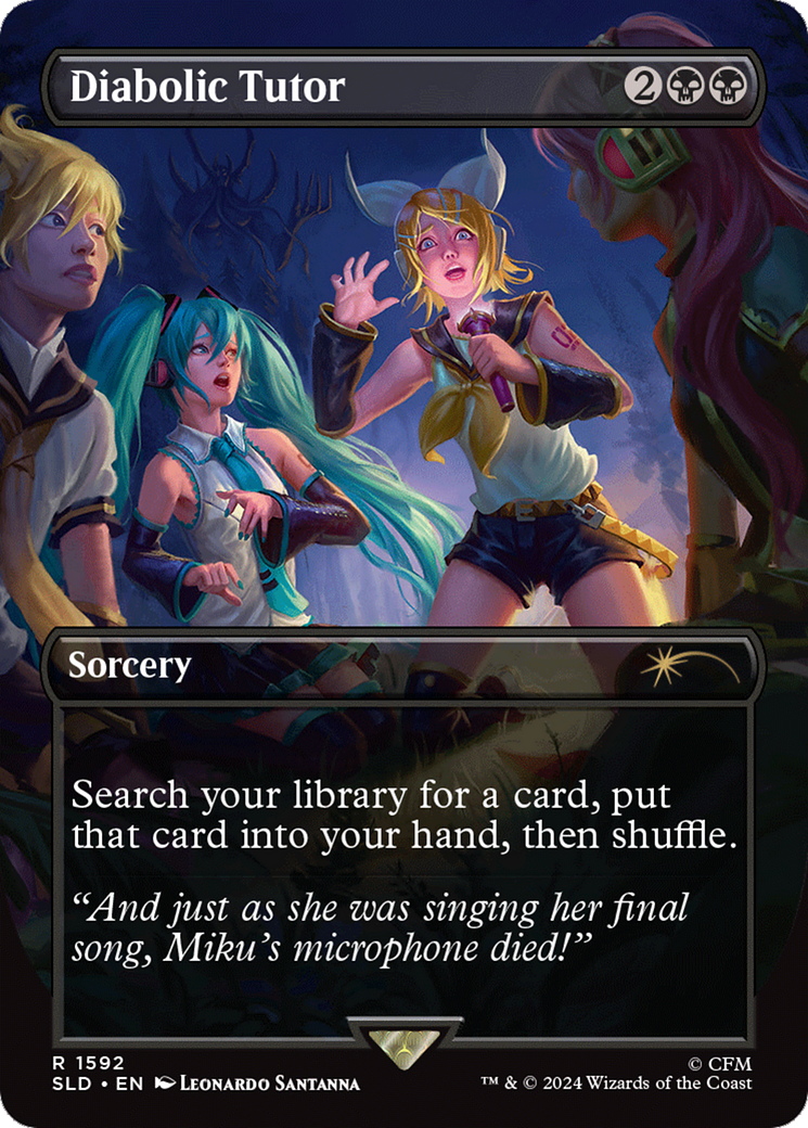 Diabolic Tutor (1592) [Secret Lair Drop Series] | Galactic Gamez