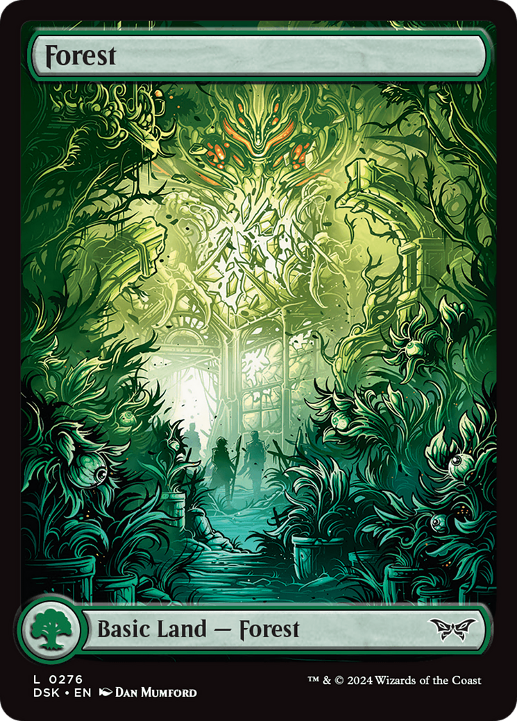 Forest (276) - Full Art [Duskmourn: House of Horror] | Galactic Gamez