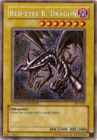 Red-Eyes B. Dragon [BPT-005] Secret Rare | Galactic Gamez