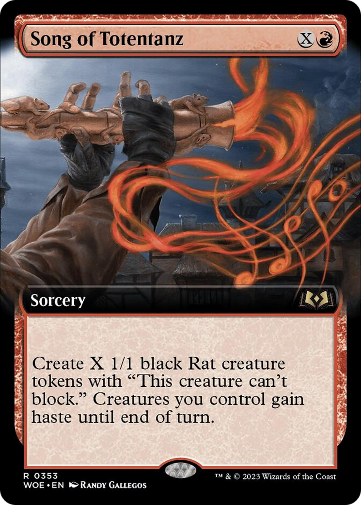 Song of Totentanz (Extended Art) [Wilds of Eldraine] | Galactic Gamez