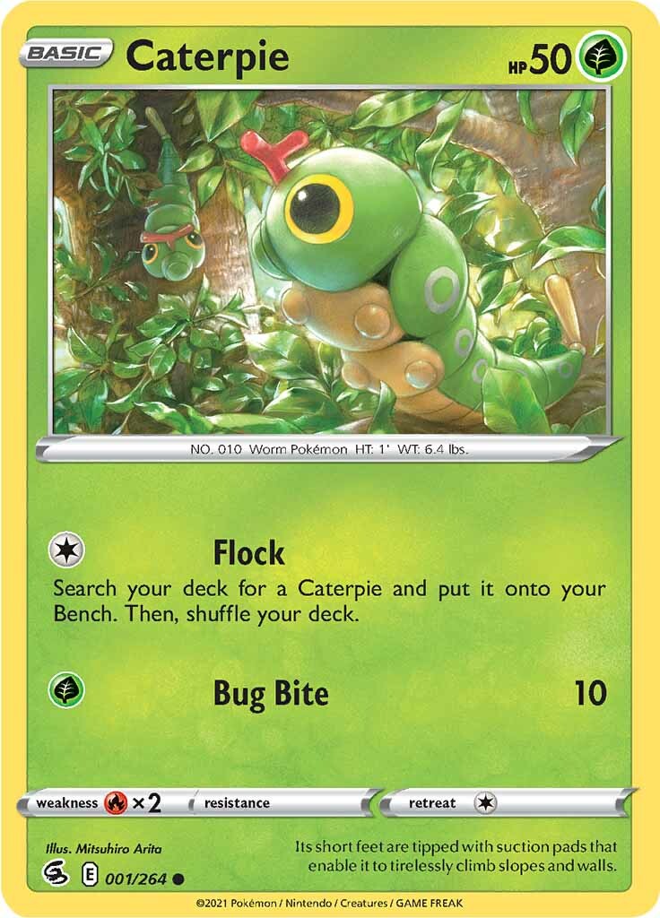 Caterpie (001/264) [Sword & Shield: Fusion Strike] | Galactic Gamez