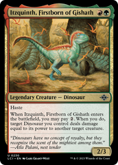 Itzquinth, Firstborn of Gishath [The Lost Caverns of Ixalan] | Galactic Gamez