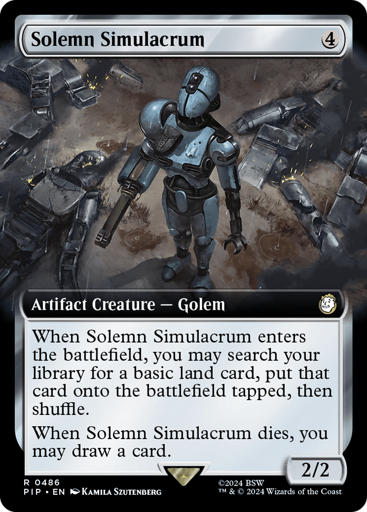 Solemn Simulacrum (Extended Art) [Fallout] | Galactic Gamez