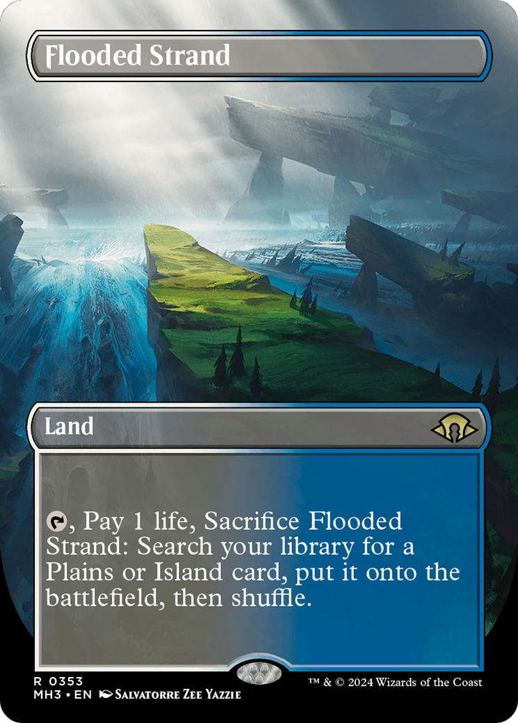 Flooded Strand (Borderless) [Modern Horizons 3] | Galactic Gamez