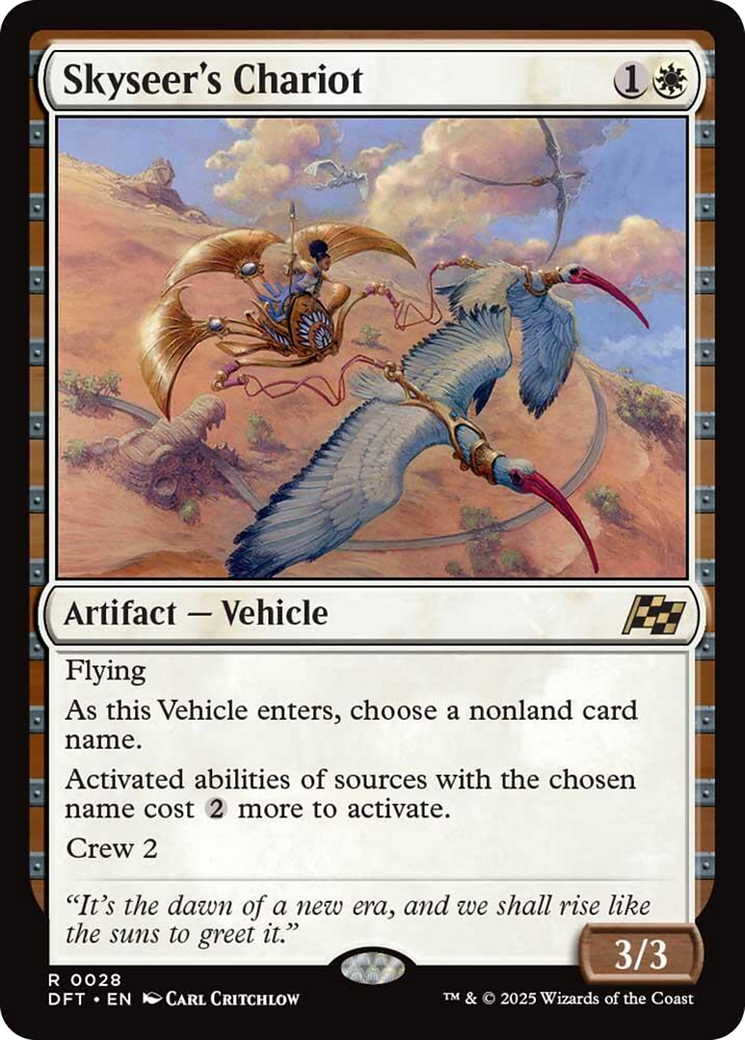 Skyseer's Chariot [Aetherdrift] | Galactic Gamez