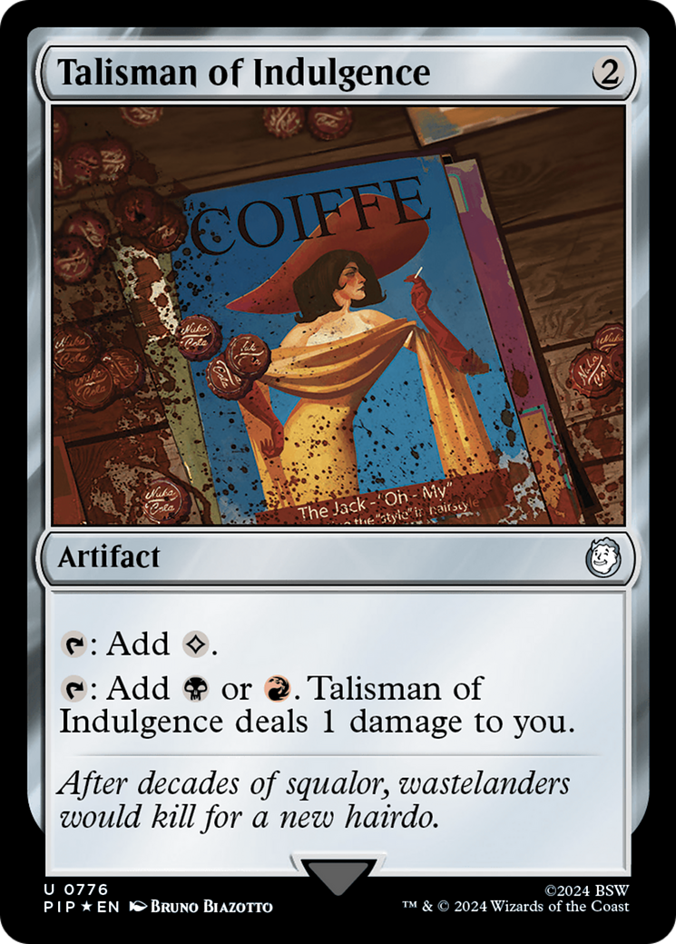Talisman of Indulgence (Surge Foil) [Fallout] | Galactic Gamez
