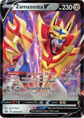 Zamazenta V (SWSH019) [Sword & Shield: Black Star Promos] | Galactic Gamez