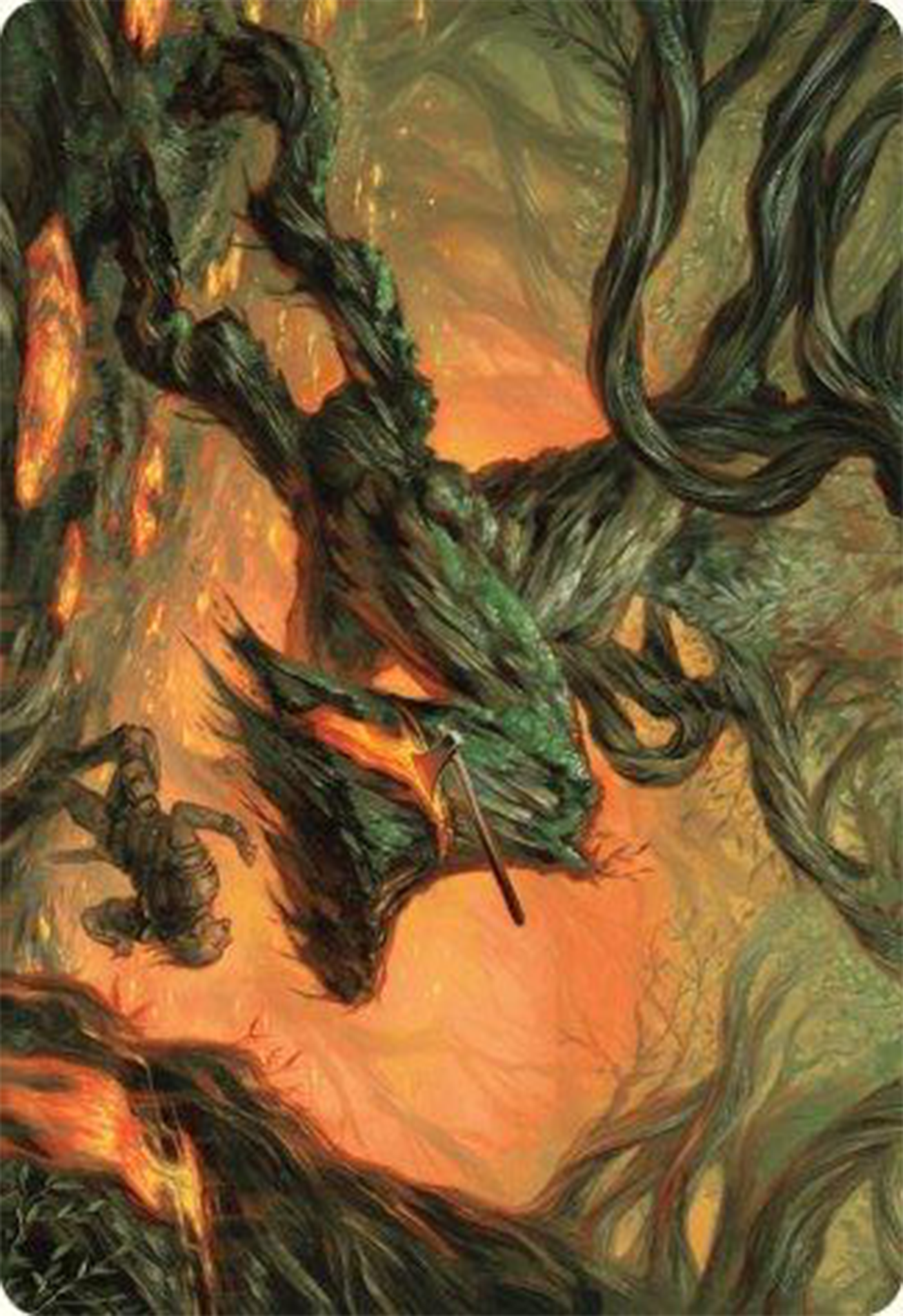 Stump Stomp Art Card [Modern Horizons 3 Art Series] | Galactic Gamez