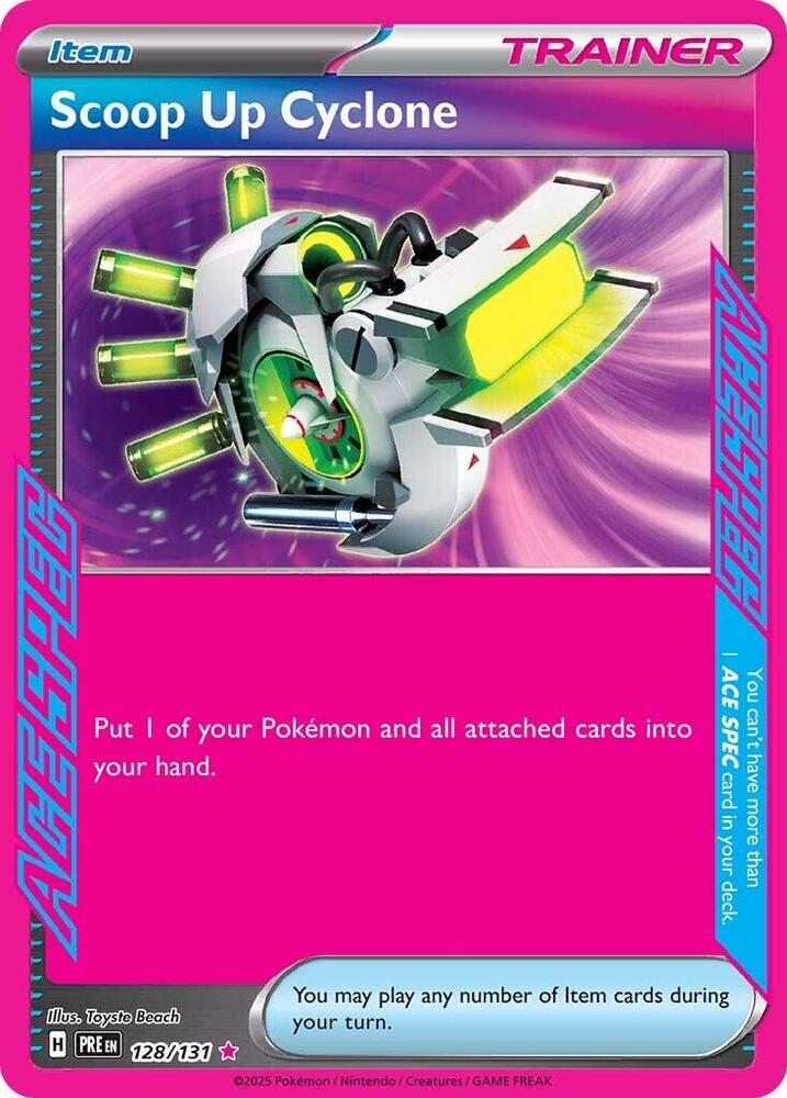 Scoop Up Cyclone (128/131) [Scarlet & Violet: Prismatic Evolutions] | Galactic Gamez