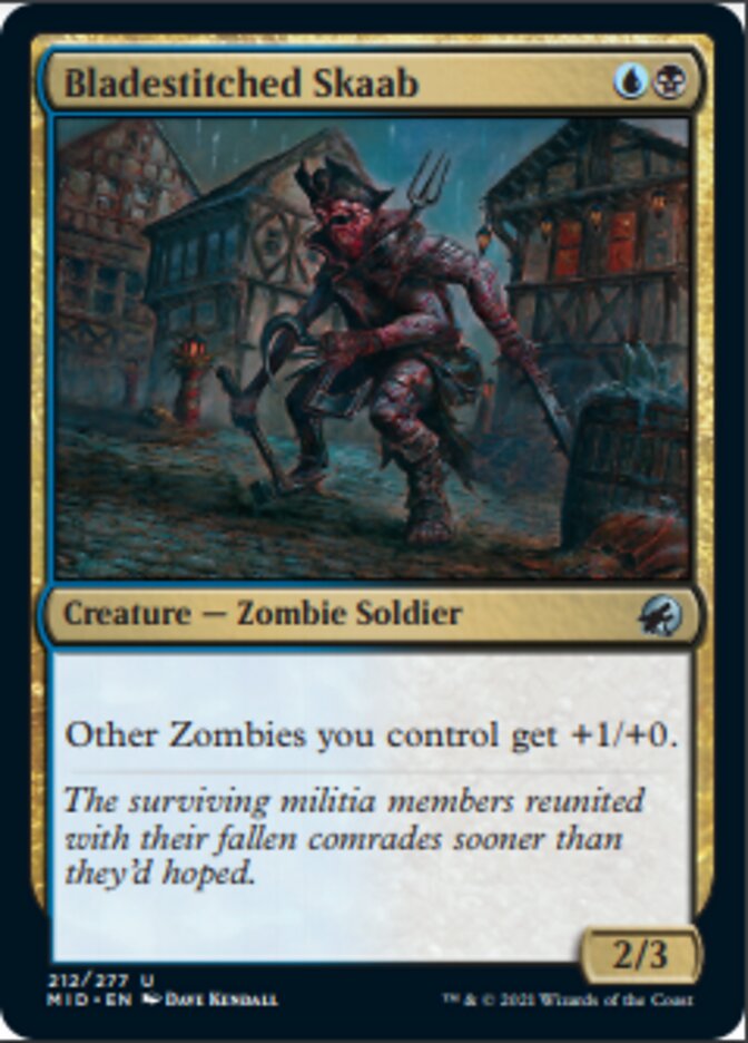 Bladestitched Skaab [Innistrad: Midnight Hunt] | Galactic Gamez