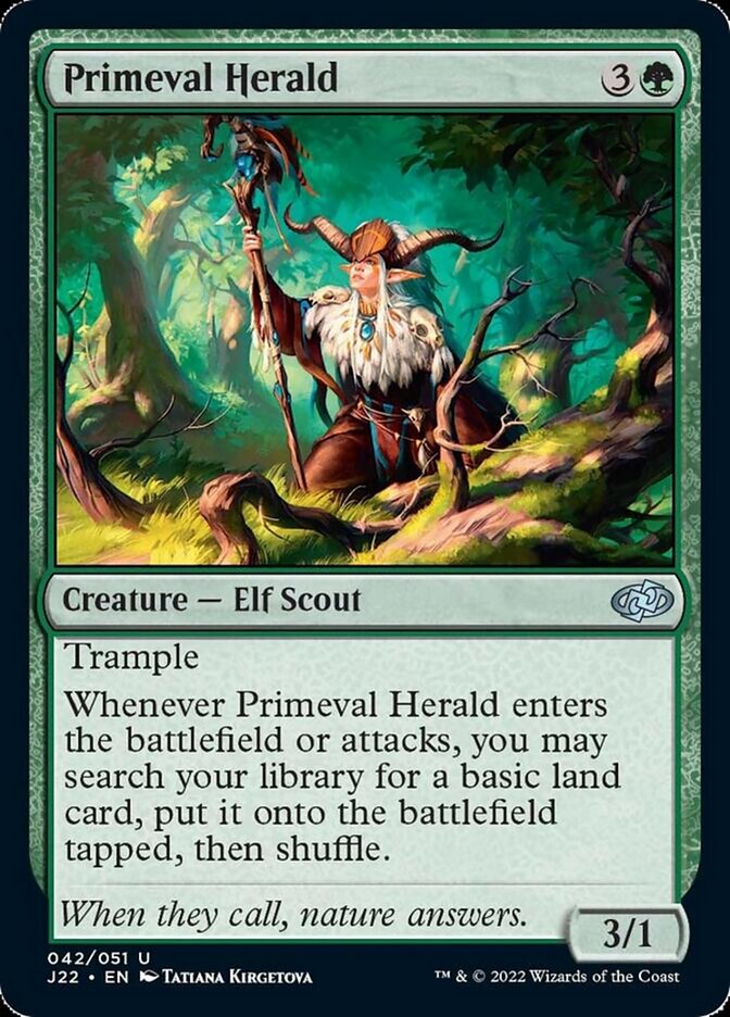 Primeval Herald [Jumpstart 2022] | Galactic Gamez