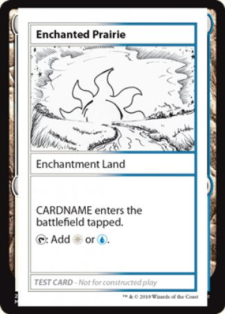 Enchanted Prairie (2021 Edition) [Mystery Booster Playtest Cards] | Galactic Gamez